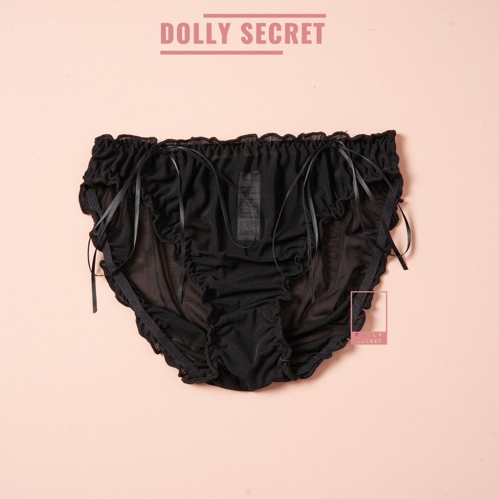 Quần lót nữ cao cấp dễ thương nhiều kiểu gợi cảm xuyên thấu chip ren quà tặng MINA DOLLY SECRET QL023 | BigBuy360 - bigbuy360.vn