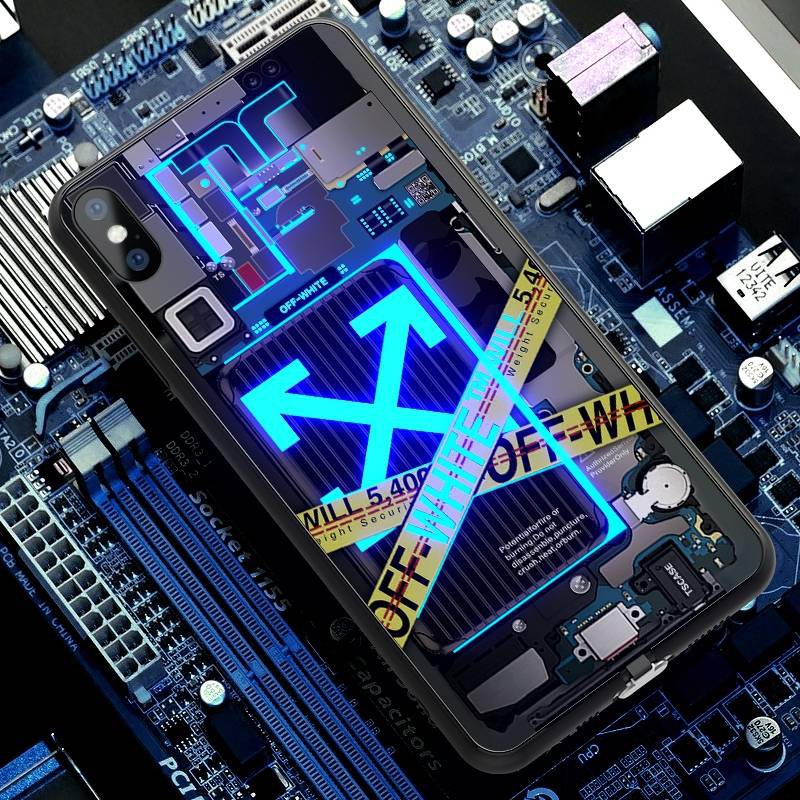 Vỏ điện thoại phát sáng, điều khiển bằng giọng nói, sáng tạo trí thun ngắn tay | BigBuy360 - bigbuy360.vn