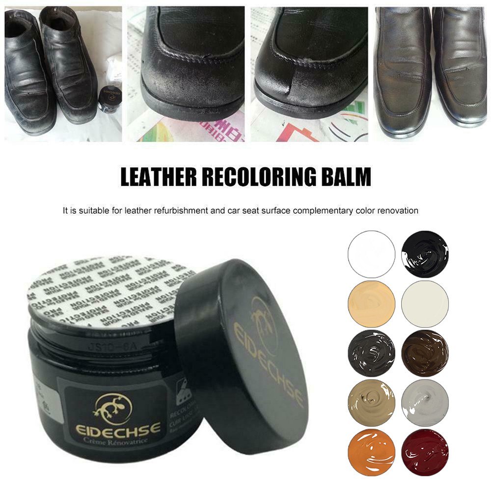 EPOCH Restoration Leather Caring Holes Leather Restoration Restore Cream Seat Scratch Couch Not Fade Shoe Cleaner Cracks Repair/Multicolor