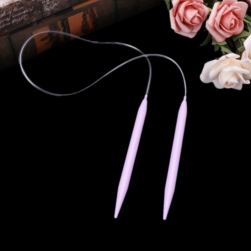 Bộ 12 Kim Đan Len Bằng Nhựa 40cm 80cm Nhiều Màu Sắc