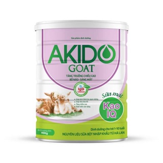 Sữa AKIDO GOAT KAO IQ hộp 900g