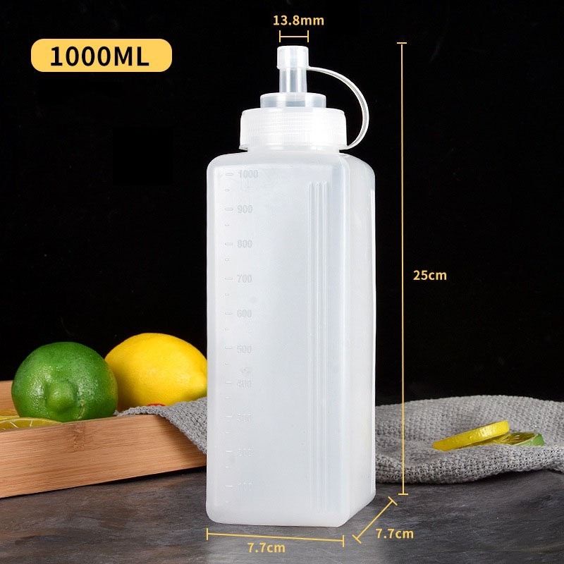 Chai Nhựa Đựng Sốt Dung Tích 600ml | 800ml | 1000ml