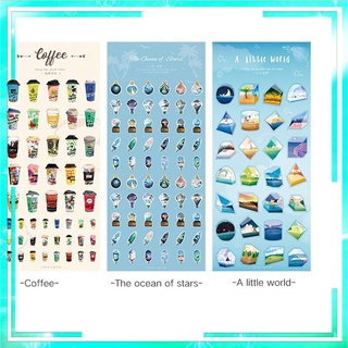 Sticker dán in 3D dập nổi siêu cute