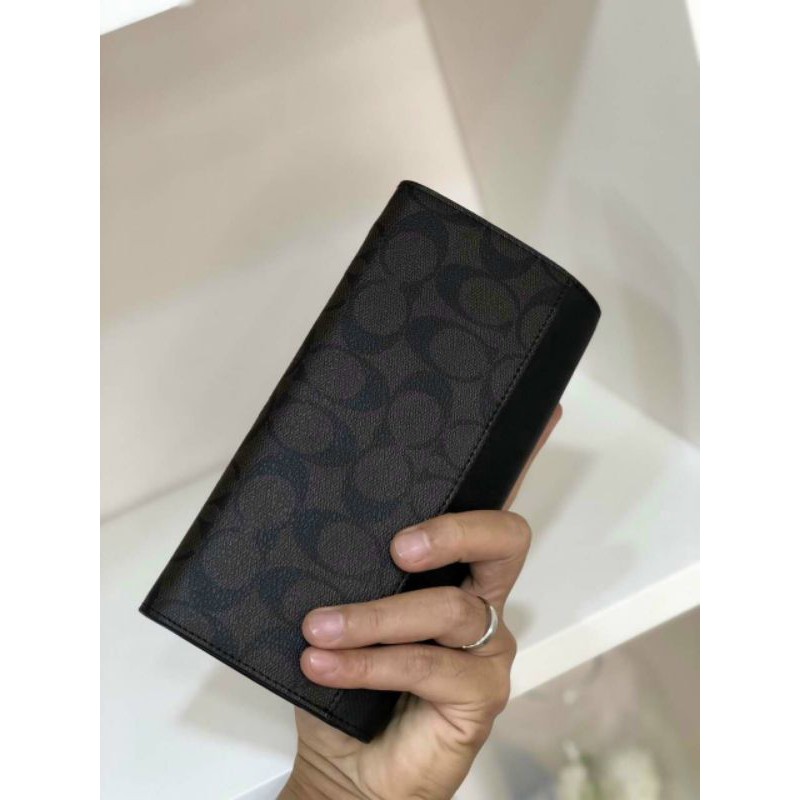 Ví C0ach cầm tay Wallet siêu sang