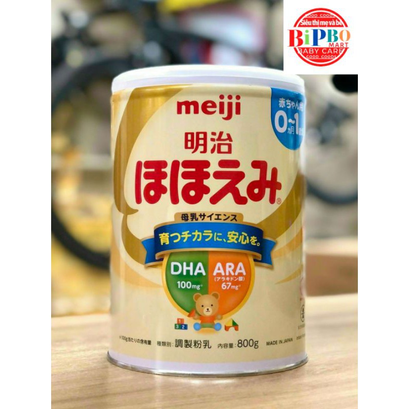 (DATE MỚI) Sữa meiji số 0 hộp 800g nội địa Nhật