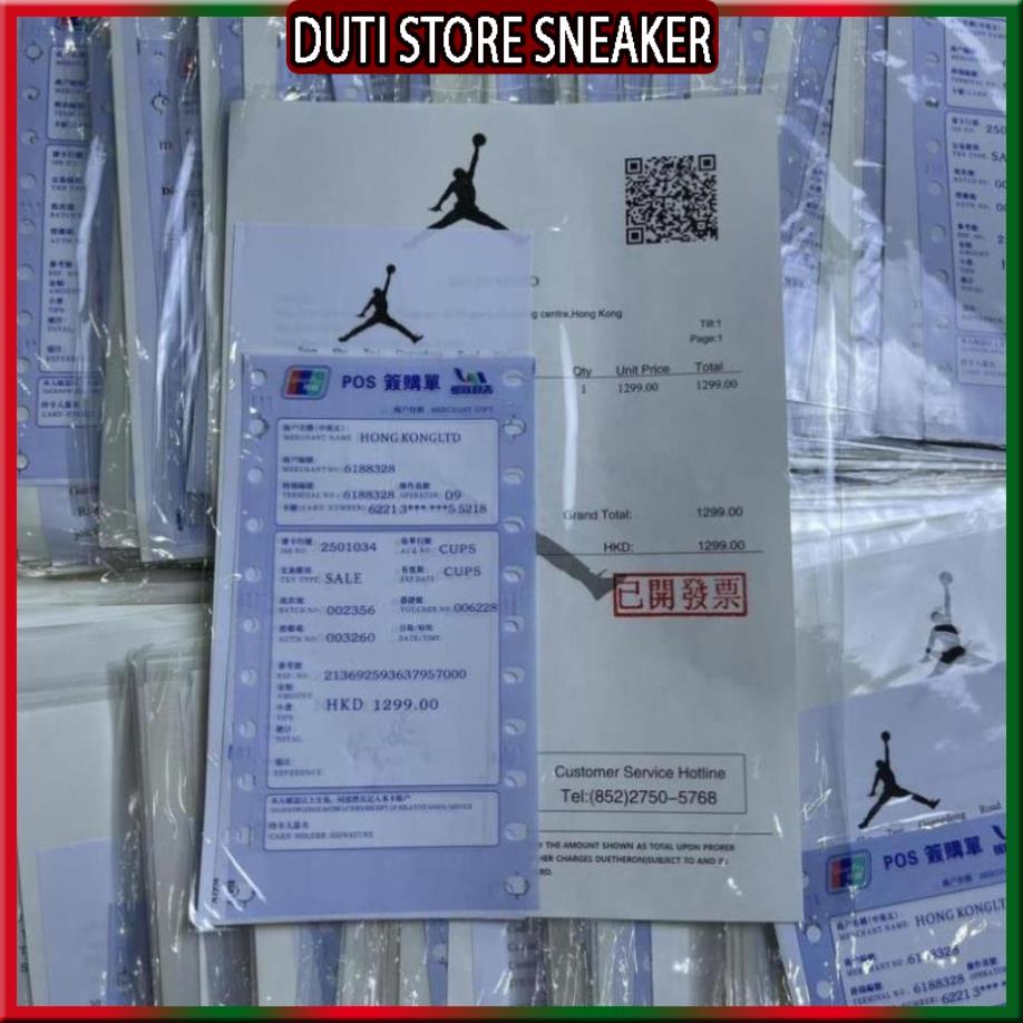 Giấy Tờ Bill Hãng Giày Sneaker Đầy Đủ-h