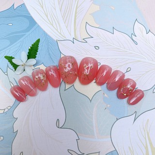[Nail Box] móng úp thiết kế thạch trong ẩn hoa