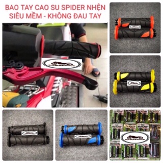 Tay nắm xe máy cao su spidermen