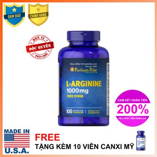 Viên uống giải độc gan, cải thiện chức năng gan, giảm rối loạn cương dương L-Arginnine
