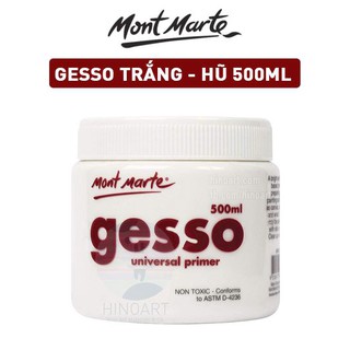 Gesso đa năng Mont Marte trắng - 250ml/ 500ml / 1.89L
