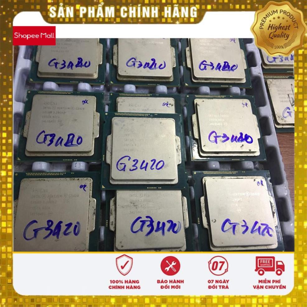 Siêu sale_ CPU intel G3420,3440 socket 1150 tặng bì keo tản nhiệt