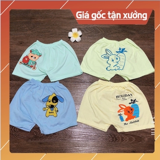 Quần đùi mông thú cotton mềm mịn cho bé - không đường gân mông