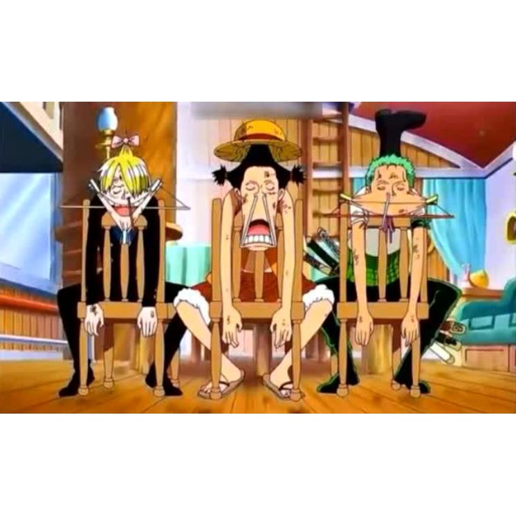 Mô hình One Piece Luffy / Zoro / Sanji Ngủ Gật hài hước, dùng để trang trí bàn làm việc, bàn học tập