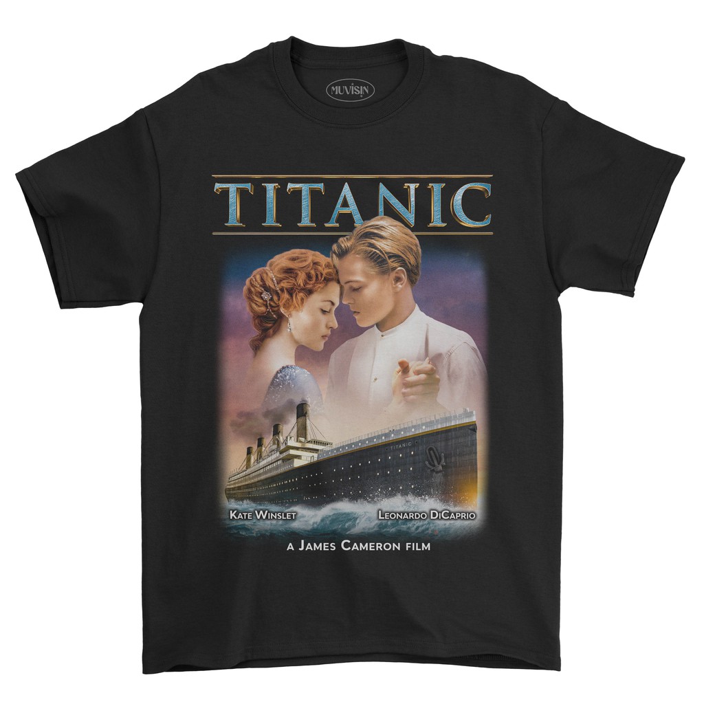 Áo Sơ Mi In Hình Phim Titanic Phong Cách Vintage 01