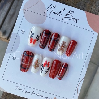 Nail box giáng sinh / nail box thiết kế theo yêu cầu