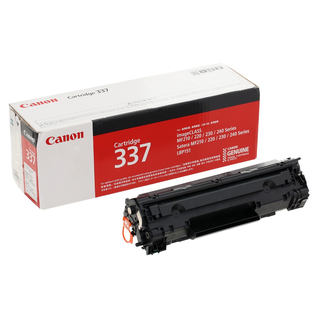 Hộp Mực Laser Trắng Đen Cartridge Canon 337 Chính Hãng dùng cho máy MF235/ MF241D/ MF 244DW