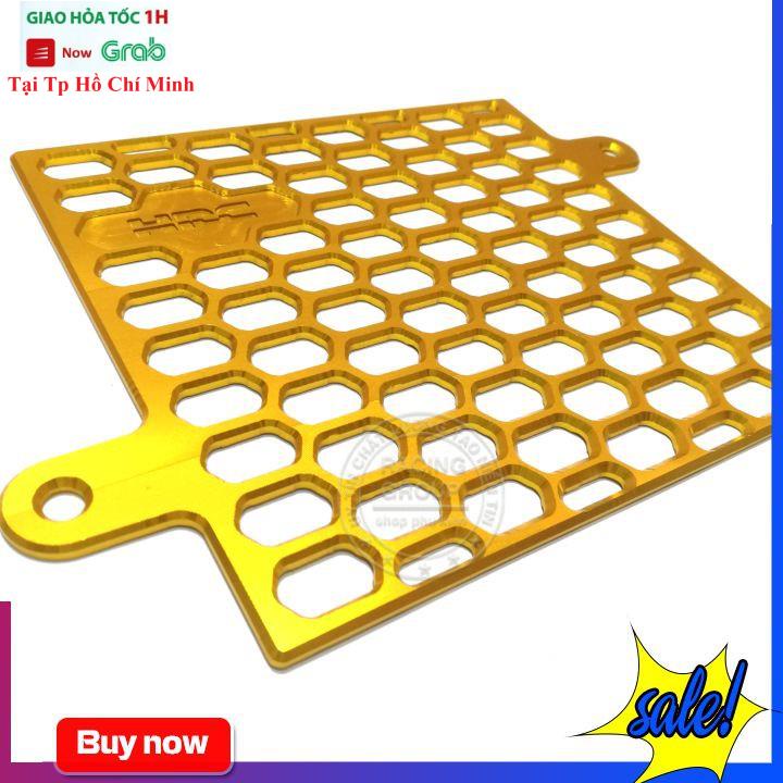 Che Két Nước Xe Máy Vario Nhôm CNC Màu Vàng Chắc Chắn