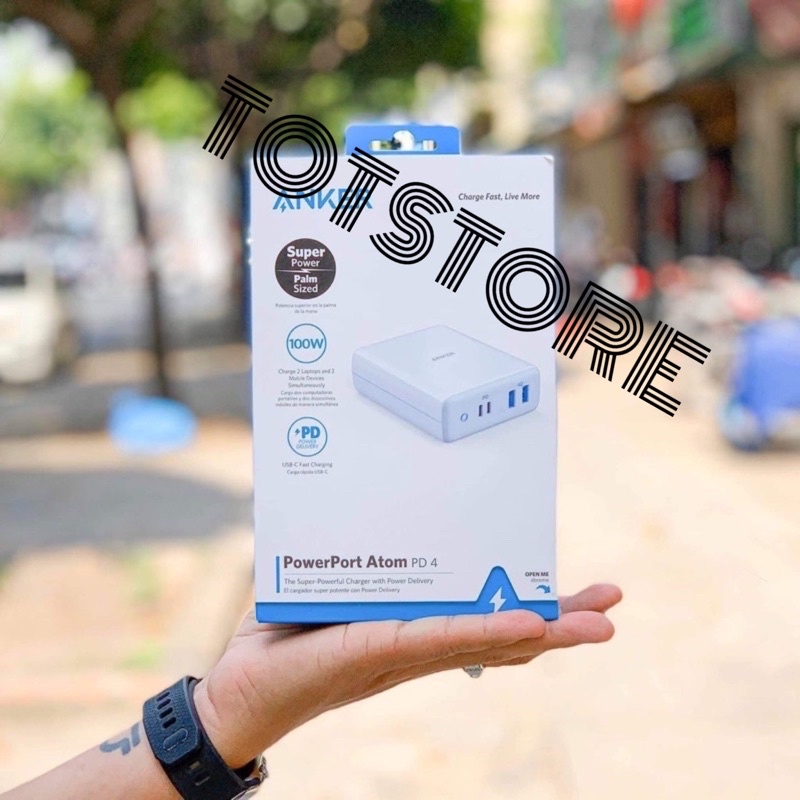 Sạc Anker Power Atom PD 4 100W New Anker 100%