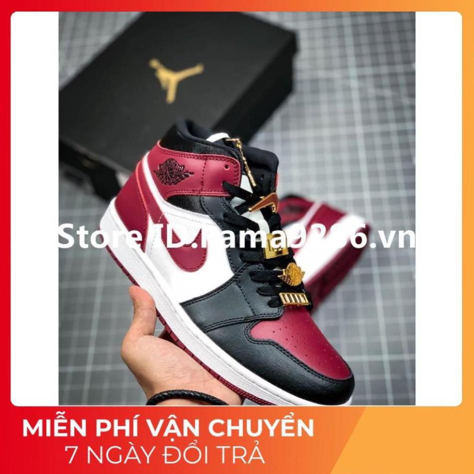 VZ sale 🏀 【KAMA】Air Jordan 1 Mid Giày chạy bộ giày bóng rổ thể thao thông thường 🏀 XỊN 2020 new : :