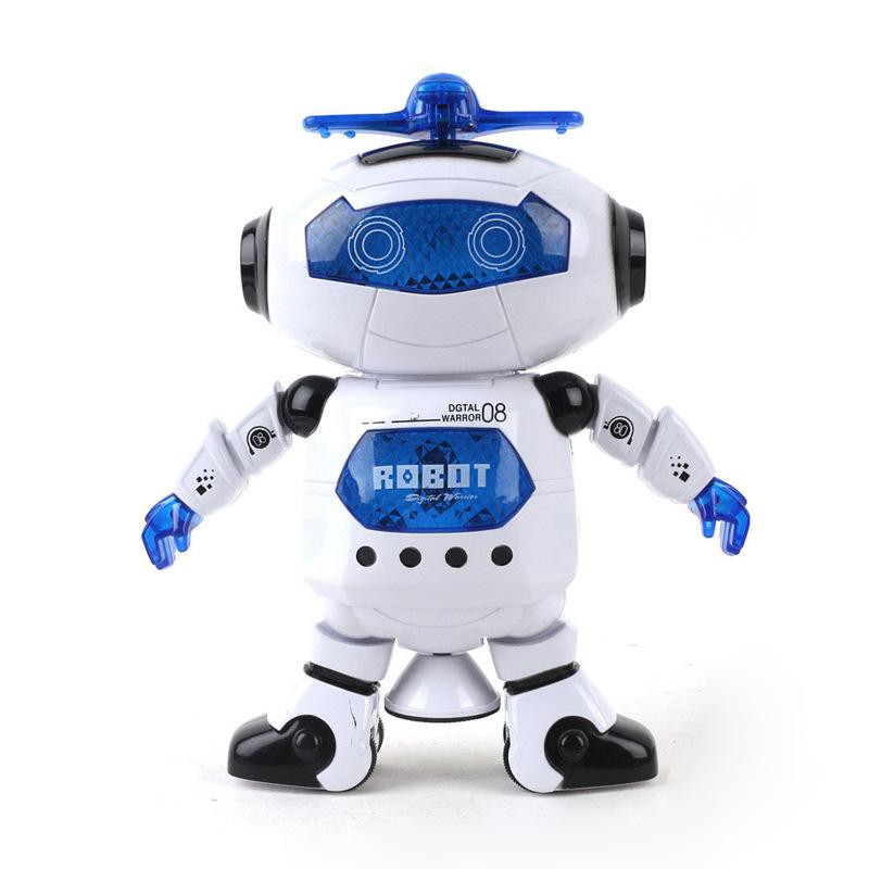 💖GIÁ SỈ💖 Robot thông minh xoay 360 cùng chuyển động nhảy là đôi chân và cánh tay tạo nên màu sắc 4154