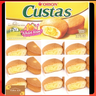 Bánh kem trứng Custas hộp 141g (6 cái)