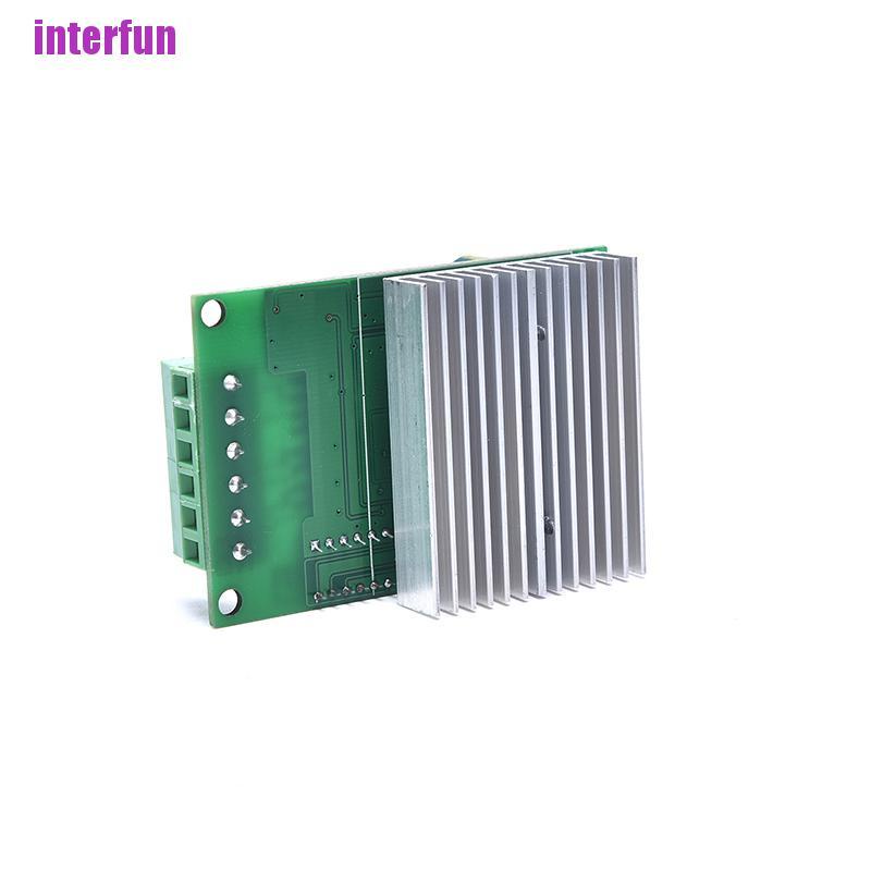 [Interfun1] Tb6560 3A Stepper Motor Drives Motor Board Single Axis Controller Board Dc 24V [Fun]