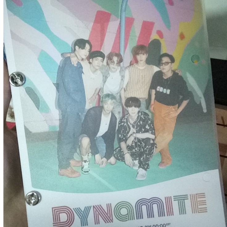 Photobook - Scrapbook BTS Dynamite 62 trang