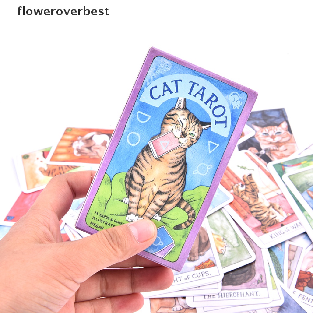 Bộ Bài Tarot Mèo Ma Thuật Đầy Đủ Tiếng Anh