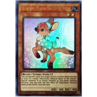 [Thẻ Yugioh] Valerifawn, Mystical Beast of the Forest |EN| Ultra Rare