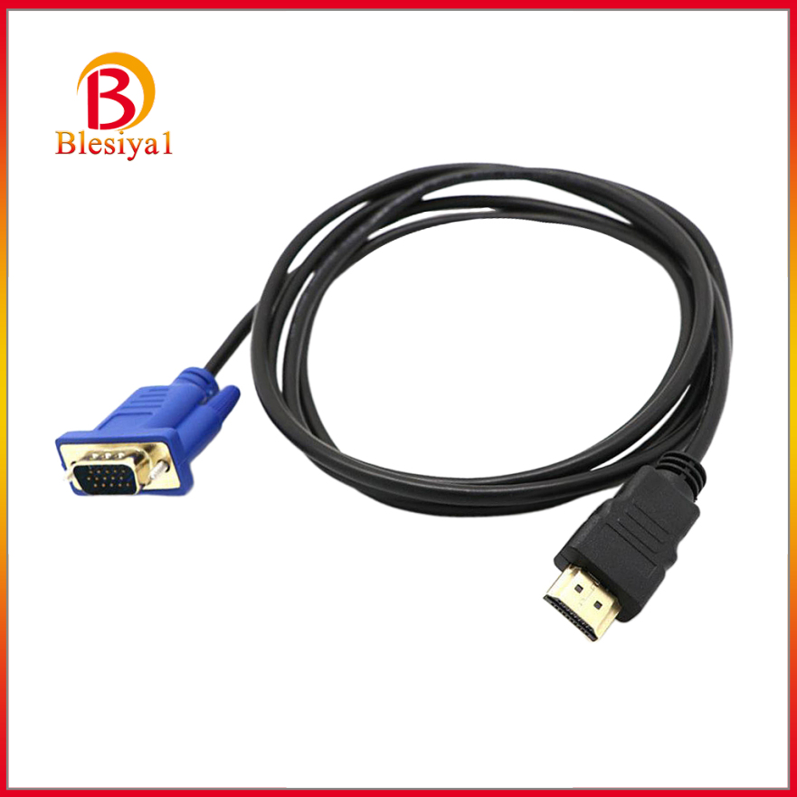 (Hàng Mới Về) Cáp Chuyển Đổi Từ Hdmi Sang Vga 1080p 5m Hiệu Quả