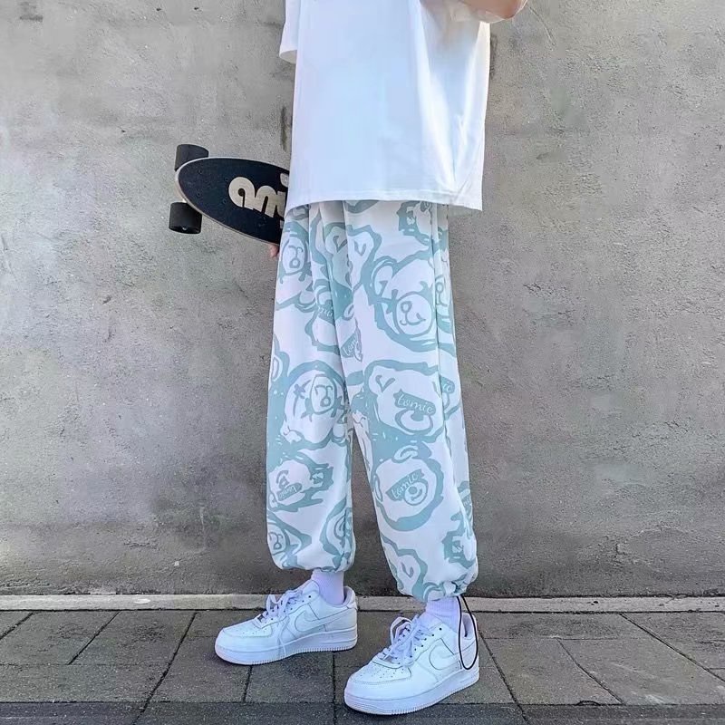 Quần dài ống rộng phong cách năng động trẻ trung dành cho nam