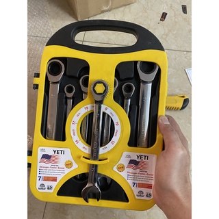 Bộ Cờ Lê Tự Động YETI  : Bộ gồm 7 cây: 8,10,12,13,14,17,19 SẢN PHẨM TỐT CHẤT LƯỢNG BẢO HÀNH 6 - 12 THÁNG