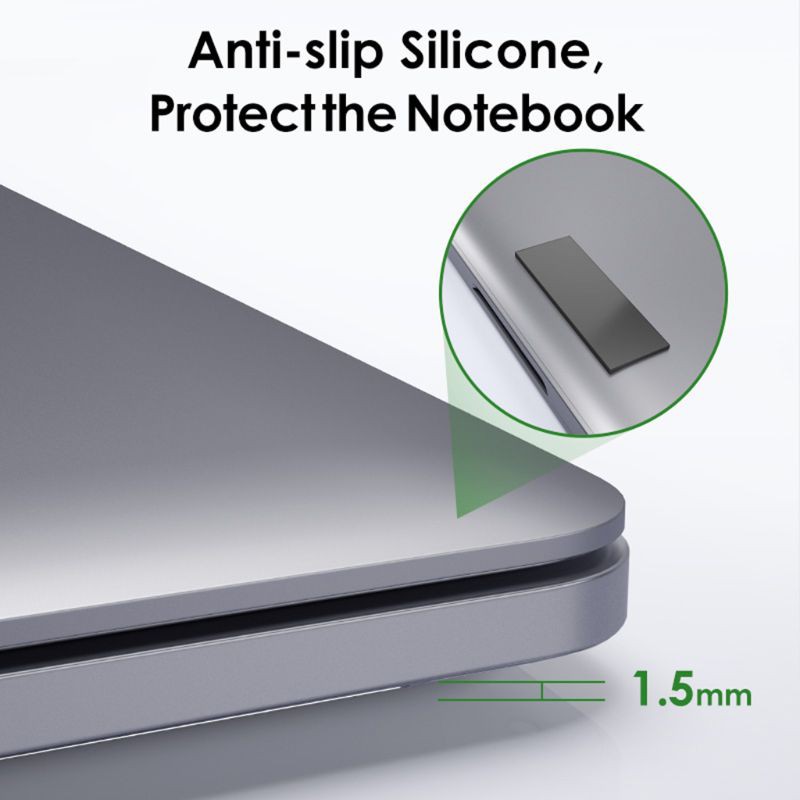 Chân đế cho laptop bằng nhôm siêu mỏng cho Macbook Air Pro