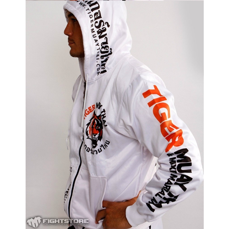 Áo hoodie nam in chữ Tiger Muay Thái