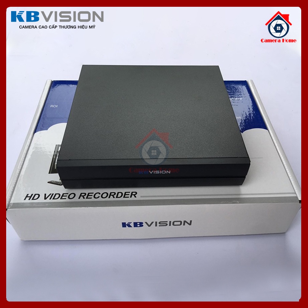 BỘ ĐẦU GHI 8 KÊNH - DVR Ai 8 kênh KBVISION KX-7108Ai - CAMERA Dome 4 in 1 hồng ngoại 2.0 Megapixel - bảo hành 2 năm