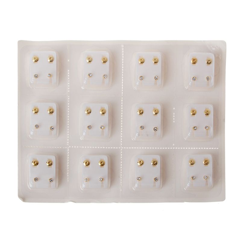 Bộ Khuyên Tai Xỏ Sụn Cỡ Nhỏ Thời Trang Cho Nam Và Nữ