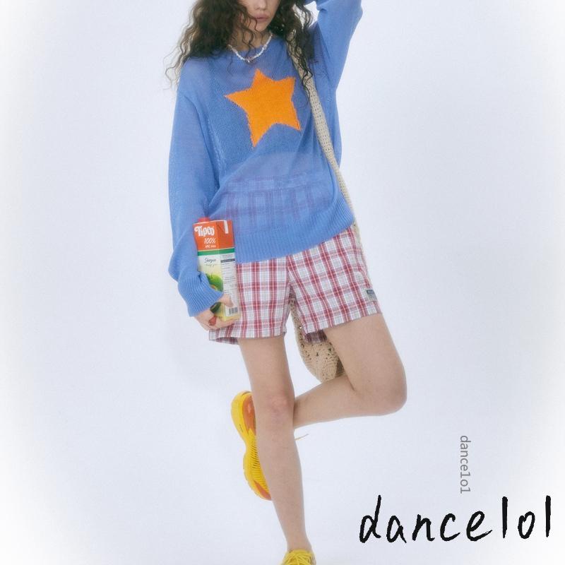 Áo Sweater Tay Dài Hoạ Tiết Ngôi Sao Phong Cách Harajuku dance1o1