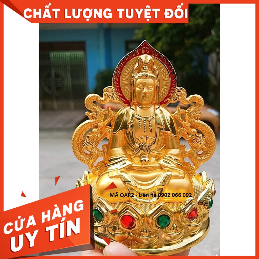 TƯỢNG PHẬT QUAN ÂM RỒNG HAI MẶT
