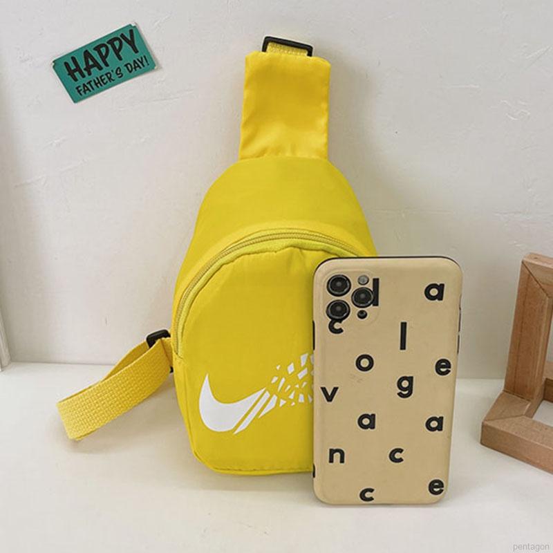 Túi đeo chéo ngực màu sắc kẹo ngọt dễ thương cho bé