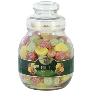 Kẹo trái cây Đức Cavendish Harvey hủ thủy tinh - 966g