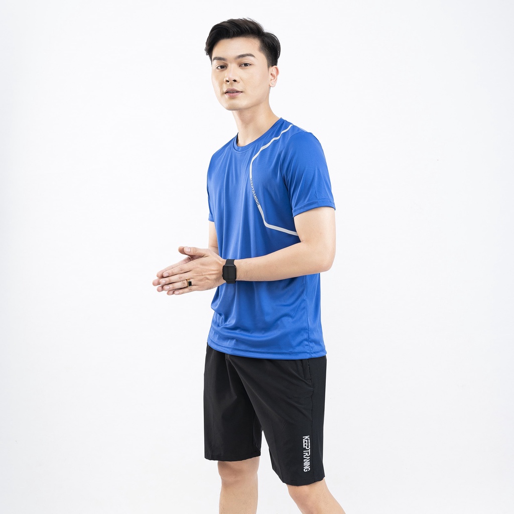 Bộ quần áo đùi DINO SPORTS quần áo nam thể thao chất thun lạnh co giãn, thoáng mát, năng động