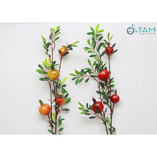 Cành lựu giả trang trí 95cm HOA-CHG-90 TTTM
