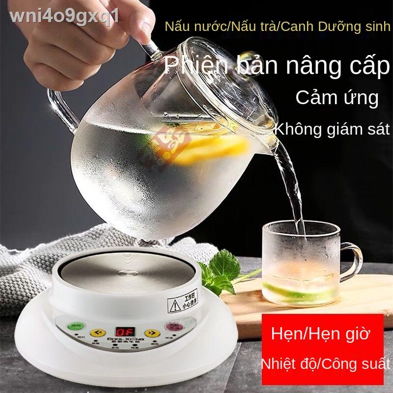 Bình thủy tinh dày dặn bảo toàn sức khỏe Nồi, ấm điện, nồi hầm cách thủy, trà hoa, sắc thuốc, máy pha