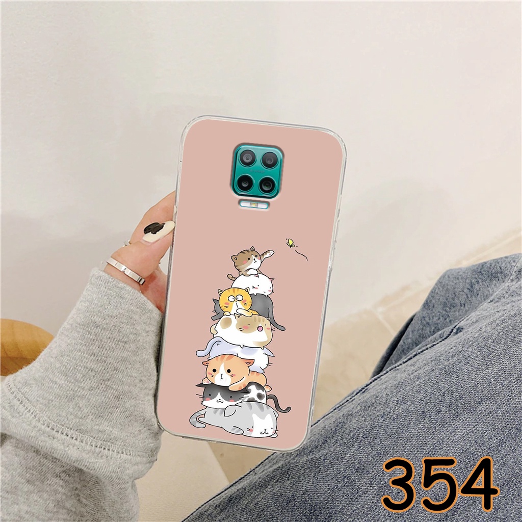 Ốp Lưng Vsmart Aris - Vsmart Aris Pro in hình Cat&amp;Bear đáng yêu - Chất liệu Silicon siêu bền, bảo vệ máy