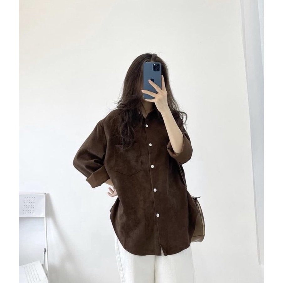 Áo Sơ Mi Bụi Tay Phồng PEONYB Nữ [FREESHIP] Thun kiểu form rộng bánh bèo tiểu thư phong cách vintage cá tính Ulzzang