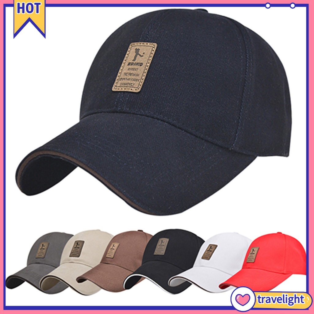 [Travelight] Mũ lưỡi trai cotton chống tia uv thiết kế thời trang phong cách mùa hè cho nam