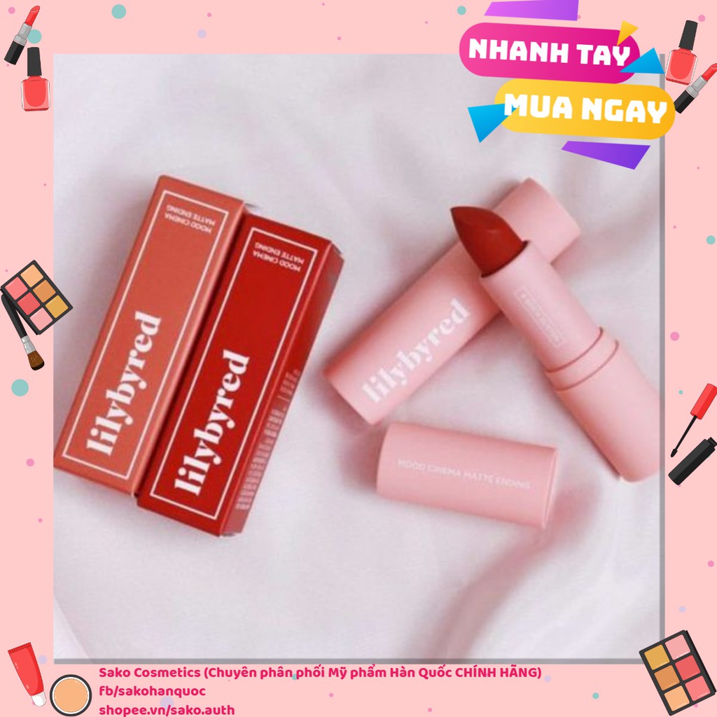 [HOT] Thỏi Son Lỳ Siêu Mịn  LYLIBYRED MOOD CINEMA 2019 | BigBuy360 - bigbuy360.vn