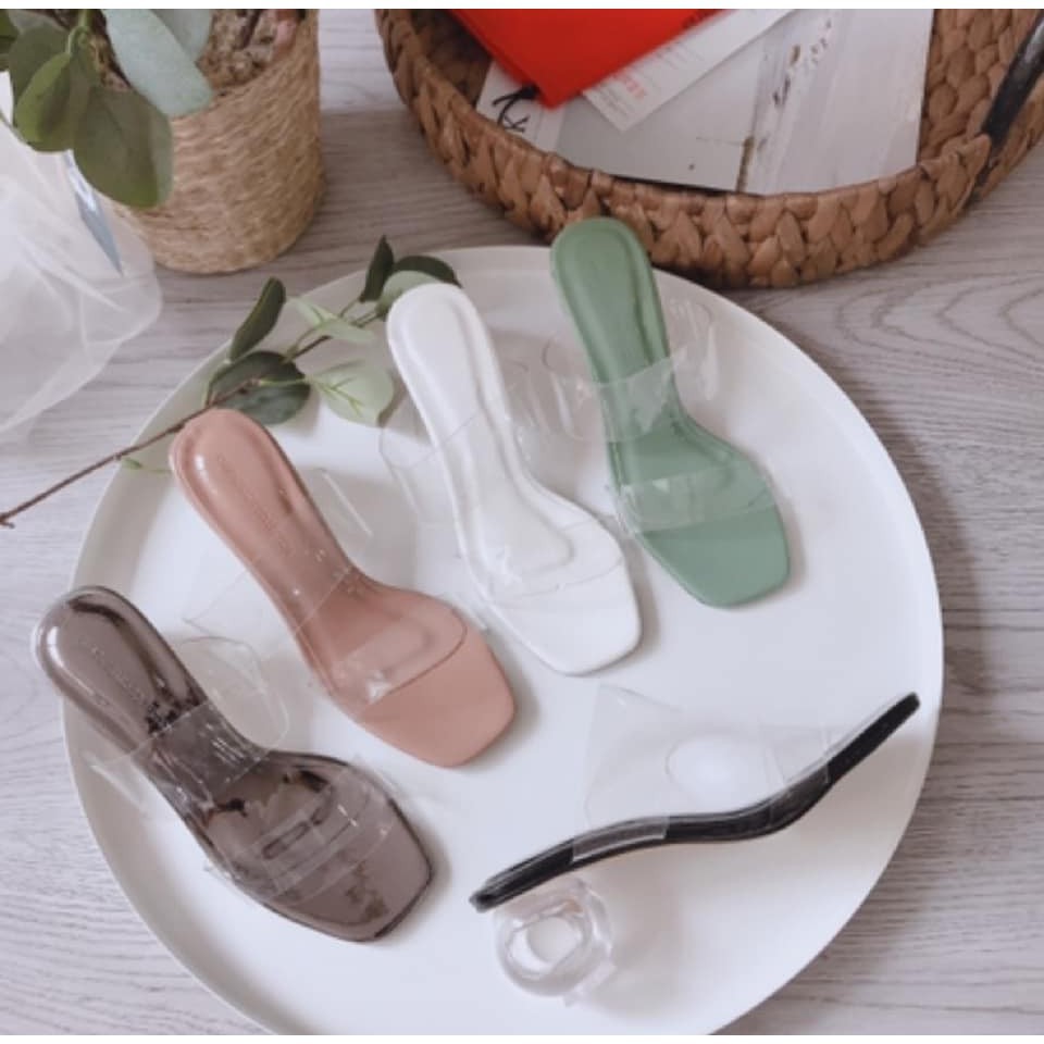 Guốc 2 quai trong gót tròn bigsize 35-45