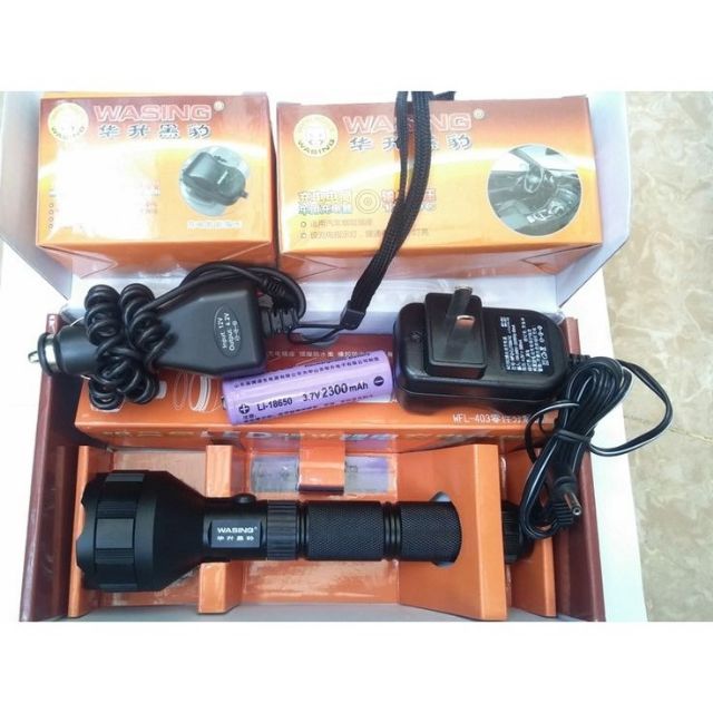 Đèn pin wasing WFL 403 cao cấp [Hàng Chính Hãng]