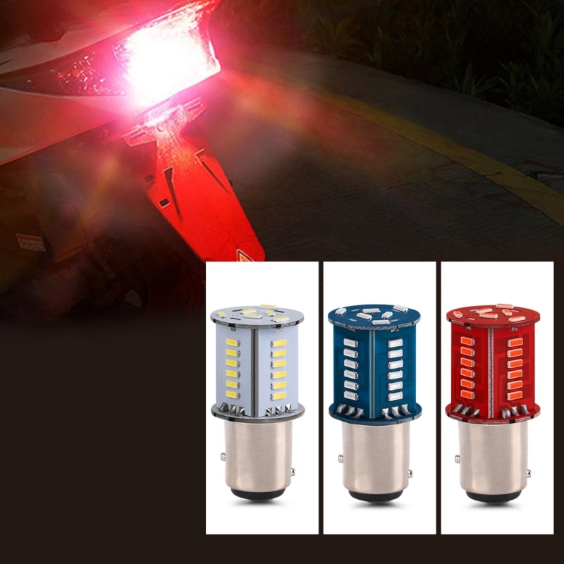 Set 4 Đèn LED Tín Hiệu 1157-4014 - 30 6000K 12V Ánh Sáng Hổ Phách Dành Cho Ô Tô